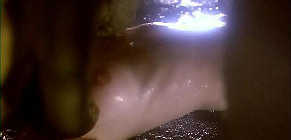  Worm Sex Scene From The Movie Galaxy Of Terror  The female officer of the spaceship got pregnant after their hard mating.